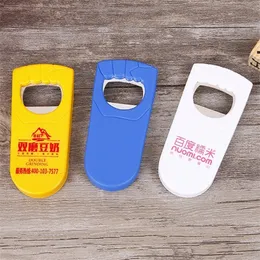 10pcsLot Beer Openers Custom Jar Opener Promotional Gifts DIY Printed QR Code Advertisement Business Promotion 220621