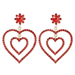 Acrylic Heart-shaped Multilayer Earrings Home Party Simple Dangle Earrings Women's Statement Earring