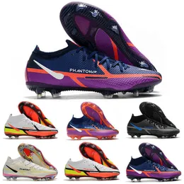 2022 Новейшая 3D Phantom GT2 Elite DF FG Football Shoes Высококачественная GT II Rawdacy Motivation Pack Soccer Cheats Boots Boots Outdoor размер 39-45