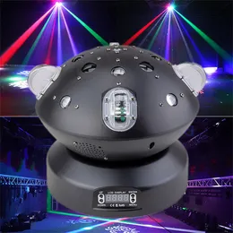 LED-effekter scenlampor Moving Head Light Professional RGBW DJ Light Lighting Events Ljud aktiverat för KTV Disco Party Wedding Concert No LA-Ser