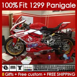 Ducati PanigaleのOEMフェアリングキット959R 1299R 1299S 959 1299 S R 2015 2017 2018ボディ140NO.69 959-1299 15-18 959S 15 16 17