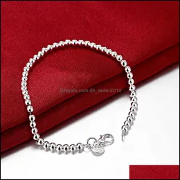 Charm Armbands Armel Beautifly Sier Plated Armband smycken Wild Lady Fashion Cute High Quality Chain Pärlor Drop Delive DHSeller2010 DHZN0