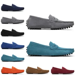 Designer loafers casual skor nya män des chaussures klänning vintage tripplar svart grön röd blå män sneakers promenader jogging 38-47 billigare gai 359 s