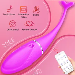 APP Remote Control Vibrator For Women 9 Speeds Vibrating Egg Female Masturbation Vagina Stimulator Intimate Toys Adults 18