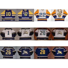 CHEN37 C26 NIK1 Custom whl Saskatoon Blades 20 Derek Halldorson 26 Adam Huxley 28 John Dahl 10 Nobr 22 Kelly Chase Ice Hockey Jerseys Goalit Cut GoCt