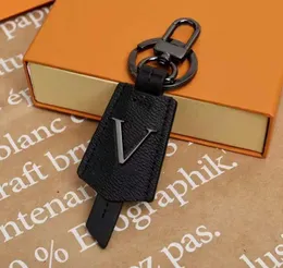 Fashion Key Buckle Car Keychain Portachiavi in pelle fatti a mano Uomo Donna Accessori ciondolo borsa 8 colori L3