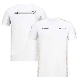 F1-Teamuniform, Herren- und Damen-Fanbekleidung, kurzärmeliges T-Shirt, Formel-1-Rennanzug, kann individuell angepasst werden