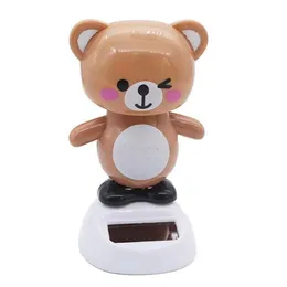 Decorazioni per interni Figurine danzanti ad energia solare Ornamenti per giocattoli Regalo per bambini Accessori per auto Bobble Head per animaliInterni