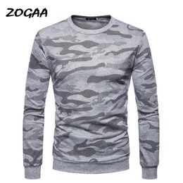 Zogaa Compression Shirt Men Fitness T Shirt Fitness Camouflage Tshirt Workout Sportswear Long Longe Tirt Men T220808