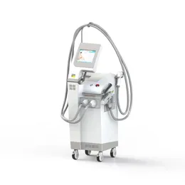 2 I 1 Vertical Germany Opt IPL Laser med 2000W Laser Skin Rejuvenation Machine Hårborttagning Skönhetsutrustning