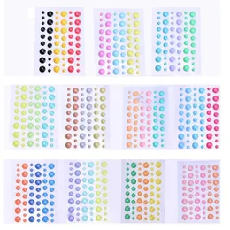 Prezent Wrap Sticker Dot Scrapbooking/ DIY rzemiosła wytwarzanie dekoracji Scrapbooking Sugar Sprinkles samoprzylepny asortedgift Gift Gift