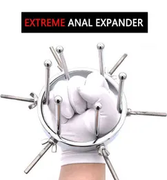 Nxy Sex Anal Toys Extrece Vagina Spreader Speculum Anus Opener Stainless Steel Butt Plug Dilator BDSM GEAR FETISH FETISH WOMEN 1220
