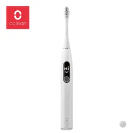 OCLEAN X Pro Elite Smart Sonic Electric Zahnbürstenset wiederaufladbare automatische Ultraschall -Zähne -Zähne -Kit IPX7 Ultraschall Weiße 220801
