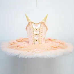 Nieuwe stijl Dancewear voor Kid Black Classical Fairy Dress Ballet Costuums Factory Wear Knie op Tutu Lotard