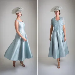 Hellblaues, elegantes Abendkleid für die Mutter 2022 der Brautkleider in Übergröße, A-Linie, formelle Kleider für Hochzeiten