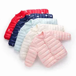 2019 Autumn Winter algodão acolchoado para crianças jaquetas de desenho animado de urso coletas para crianças para meninos e meninas roupas de roupas de bebê j220718