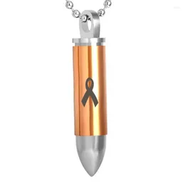 Pendant Necklaces Silver With Gold Color Cremation Jewelry For Ashes Stainless Steel Keepsake Necklace Men Forever Love Souvenir