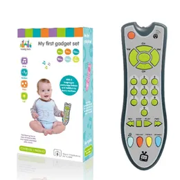 Musique Baby Simulation TV Remote Control Kids Lectriques Apprentissage Distance Educational Music English Learning Toy Gift 220715