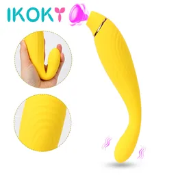 Ikoky Nipple Clitoris stimolante giocattoli sexy per donne prodotti per adulti Av Vagina Massaggio 10 modalità succhiare il clitoride vibratore