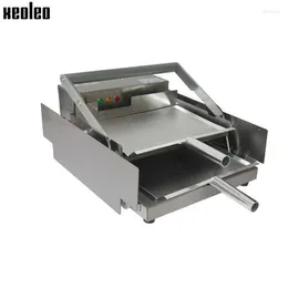 Bread Makers XEOLEO Hamburger Making Machine Commercial Burger Maker Baking Stanless Steel Double Layers Oven Phil22