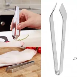 stainless steel pliers disassembly plierss beveled edge bone pig feet hair fish bone tweezers clip kitchen utensils