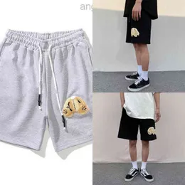 Palm Bear Moda Uomo Pantaloncini corti da orso Stampa Angoli Allentati Casual Uomo Stampato Abbigliamento sportivo Pantaloni da spiaggia Donna Hip Hop Taglia asiatica E3ag # 3m