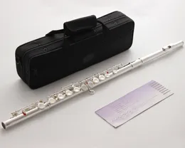 Nowy flet MFC 222 Srebrny profesjonalny instrument fletu Fletu Pośrednie student Flute
