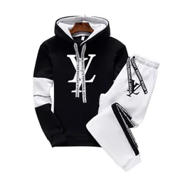 Mens Tracksuits Tracksuit Casual Long Sleeve Oversize Hoodie Letter Print Sweater Tops And Sweatpant Streetwear Outfitmens From 5 98 DHgate