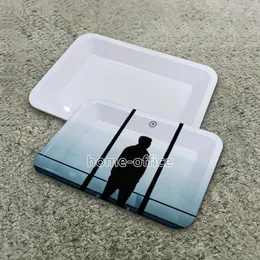 7 Zoll Metall Sublimation Smoking Rolling Tray 12x18CM Blank Heat Transfer Plate DIY