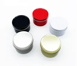 Wholesale Storage Boxes Bins Candle Tin 5oz Containers Metal Case for Dry Lip Balm, Camping, Party Favors SN4985