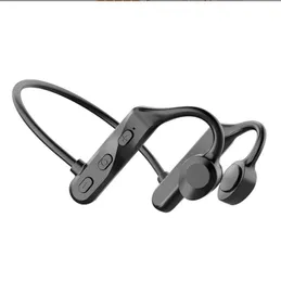 Benledning hörlurar headset Trådlöst Bluetooth 5.0-kompatibla hörlurar IPX8 Vattentät simsportörlur