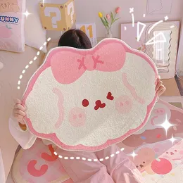 Carpets Cartoon Kawaii Carpet Rug Lamb Thick Ins Cute Bear Bedside Round Girl Bedroom Door Mat Home DecorationCarpets CarpetsCarpets