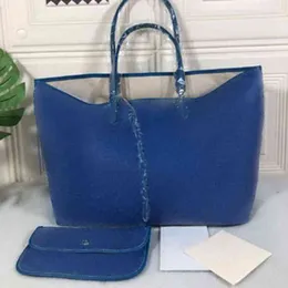 3A Beach Tote Bag Bage Counte Counter أكياس ناعمة على النمط الناعم للنساء حقائب يد مزدوجة الجانبين استخدم PVC Leather Pres