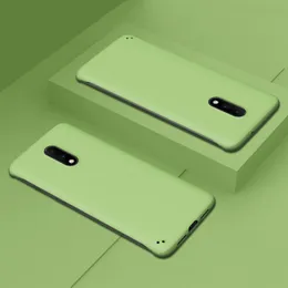 Schlanke, rahmenlose PC-Hartschalenhüllen für OnePlus 10 9 8 7T 7 Pro, ultradünne, bonbonfarbene, matte Abdeckung 9R 8T