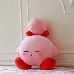 Bandai Kawaii Kirby Tecknad Söt Plysch Docka Kudde Docka Gosedjur Leksaker Barn Födelsedagspresent Hemdekoration 220815