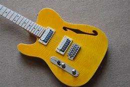 Chitarra elettrica mano sinistra tastiera in acero log colore corpo accessori argento supporto chitarra personalizzata