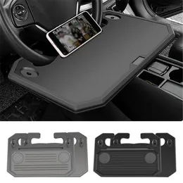 Drink Holder Car Steering Wheel Eat Work Desk Cart Food Coffee Goods Tray Laptop Computer Mount Stand Seat TableDrinkDrink