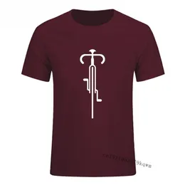 Linhas de bicicleta camisetas camisetas masculinas masculino masculino Homens de camiseta casual de rua estética Camiseta estética Camisa 220509