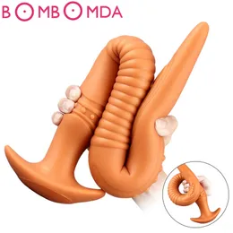 Enorme Plugue Anal ButtPlug BDSM Brinquedo Intimate Sex Brinquedos para Jogos Adultos Sextoys Big Butt Plug Dildo Anal Dilator Vaginal Balls Shop 220413