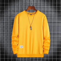 Spring Men Sweatshirt Hiphop Loose Hoodies Men Streetwear Solid Color Sweater Tops 2022 New Sweatshirts Men Casual Tracksuit L220730