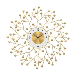 Zegarki ścienne duże zegar 3D Modern Design Metal Art Quartz Creative Silent Golden Reloj de Pared Moderno Decor Home Decor
