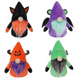 UPS Halloween Faceless Plush Gnomes 장난감 파티는 수제 스웨덴 난쟁이 창문 데스크탑 장식을 선호합니다.