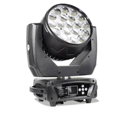 Zoom Moving Head Light Beam Wash Stage Lighting 19pcs 15w Quad High Power Lyre Light RGBW DMX512 For Dj Disco Wedding Party Show