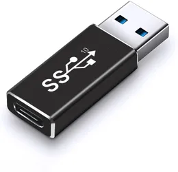 USB 3.1 Kablolu Erkek-Type-C Dişi Adaptör, USB C 3.1 Gen 2 Dönüştürücü, Destek Çift Taraflı 10Gbps Şarj Verileri