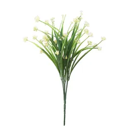 Fiori decorativi ghirlande vere decorazioni per bouquet di nozze artificiale fiore artificiale latex 8pc Flowers decorativo