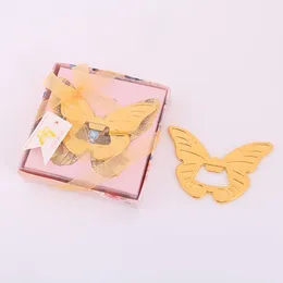 Butterfly Bottle Opener Wedding Favor Bridal Shower Engagement Party Gynrar Evenemang Keepsakes födelsedagspresenter jubileumsförsörjning Dh8877