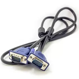 cable 1.5m 5ft hdb 15 15 pin VGA plug, connected to cable, used for TV computer LK00119