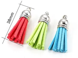 Fashion key ring Leather Tassels Fringe Keychain Strap Jewelry Chains Jewelry Accessories