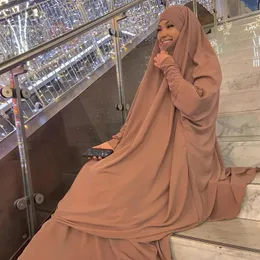 Ubranie etniczne Ramadan eid muzułmańska odzież modlitewna sukienka kobiety Abaya Jilbab Hijab Long Khimar szat Abayas Islam Ubranie Niqab djellaba burka