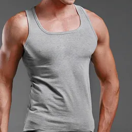 Mens Sports Tank Tops Casual Slim Fit Vest Summer Summer Bodybuilding Sleesess Gym Fitness Subsirt Muscle Singlet Top